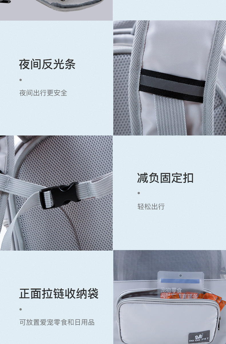 Summer Breathable Mesh Pet Carrier Bag, Portable Cat Carrier with Opening, Small Dog Backpack Manufacturer Wholesale