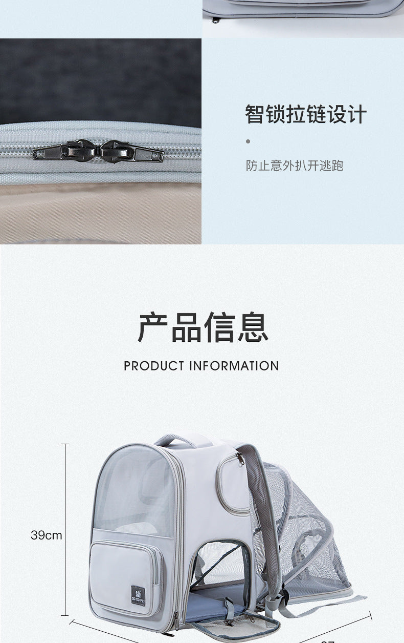 Summer Breathable Mesh Pet Carrier Bag, Portable Cat Carrier with Opening, Small Dog Backpack Manufacturer Wholesale